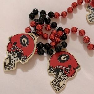 UGA Beads (5 strands each ) total 79” long
